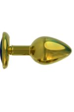 Metal Anal Plug-Small * Alimünyum Alaşımlı Çelik Materyal * Max. Çap 3,5 cm * Max. Uzunluk 8,1 cm *net Ağırlık 46 gr * BLASTER AMBALAJ * SARI RENKLİ - Görsel 6