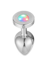 *Metal Anal Plug Işıklı Medium * Işıklı Metal Plug* Max. Çap 3.4 cm * Max. Uzunluk 8 cm *net Ağırlık 107 gr* GÜMÜŞ RENKLİ - Görsel 4