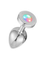 *Metal Anal Plug Işıklı Medium * Işıklı Metal Plug* Max. Çap 3.4 cm * Max. Uzunluk 8 cm *net Ağırlık 107 gr* GÜMÜŞ RENKLİ - Görsel 6
