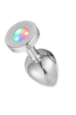 *Metal Anal Plug Işıklı Medium * Işıklı Metal Plug* Max. Çap 3.4 cm * Max. Uzunluk 8 cm *net Ağırlık 107 gr* GÜMÜŞ RENKLİ - Görsel 7