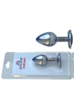 Metal Anal Plug-Medium* Alimünyum Alaşımlı Çelik Materyal * Max. Çap 3,5 cm * Max. Uzunluk 8,1 cm *net Ağırlık 84 gr * BLASTER AMBALAJ * ÇELİK RENKLİ - Görsel 2