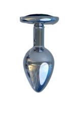 Metal Anal Plug-Medium* Alimünyum Alaşımlı Çelik Materyal * Max. Çap 3,5 cm * Max. Uzunluk 8,1 cm *net Ağırlık 84 gr * BLASTER AMBALAJ * ÇELİK RENKLİ - Görsel 4