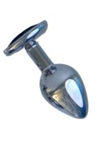 Metal Anal Plug-Medium* Alimünyum Alaşımlı Çelik Materyal * Max. Çap 3,5 cm * Max. Uzunluk 8,1 cm *net Ağırlık 84 gr * BLASTER AMBALAJ * ÇELİK RENKLİ - Görsel 5