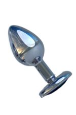 Metal Anal Plug-Medium* Alimünyum Alaşımlı Çelik Materyal * Max. Çap 3,5 cm * Max. Uzunluk 8,1 cm *net Ağırlık 84 gr * BLASTER AMBALAJ * ÇELİK RENKLİ - Görsel 6