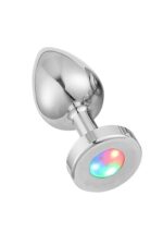 Metal Anal Plug Işıklı Small* Işıklı Metal Plug * Alimünyum Alaşımlı Çelik Materyal * Max. Çap 2.8 cm * Max. Uzunluk 7 cm *net Ağırlık 68 gr * BLASTER AMBALAJ * GÜMÜŞ RENKLİ - Görsel 8