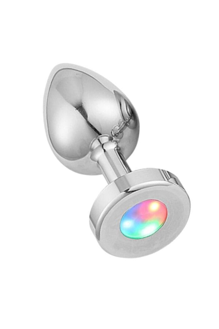 Metal Anal Plug Işıklı Small* Işıklı Metal Plug * Alimünyum Alaşımlı Çelik Materyal * Max. Çap 2.8 cm * Max. Uzunluk 7 cm *net Ağırlık 68 gr * BLASTER AMBALAJ * GÜMÜŞ RENKLİ - Görsel 8