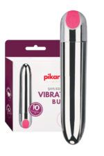 VIBRATING BULLET-Pürüzsüz Yüzey, USB Şarjlı Su Geçirmez - 9 cm Güçlü Titreşim Çift Ve Çoklu Kullanım - Görsel 2