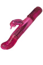 Pembe Rotasyonlu Döner Başlıklı Titreşimli Tavşan Vibratör Su Geçirmez 23 cm 12 Fonksiyon - Image 4