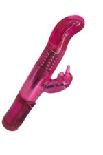 Pembe Rotasyonlu Döner Başlıklı Titreşimli Tavşan Vibratör Su Geçirmez 23 cm 12 Fonksiyon - Image 8