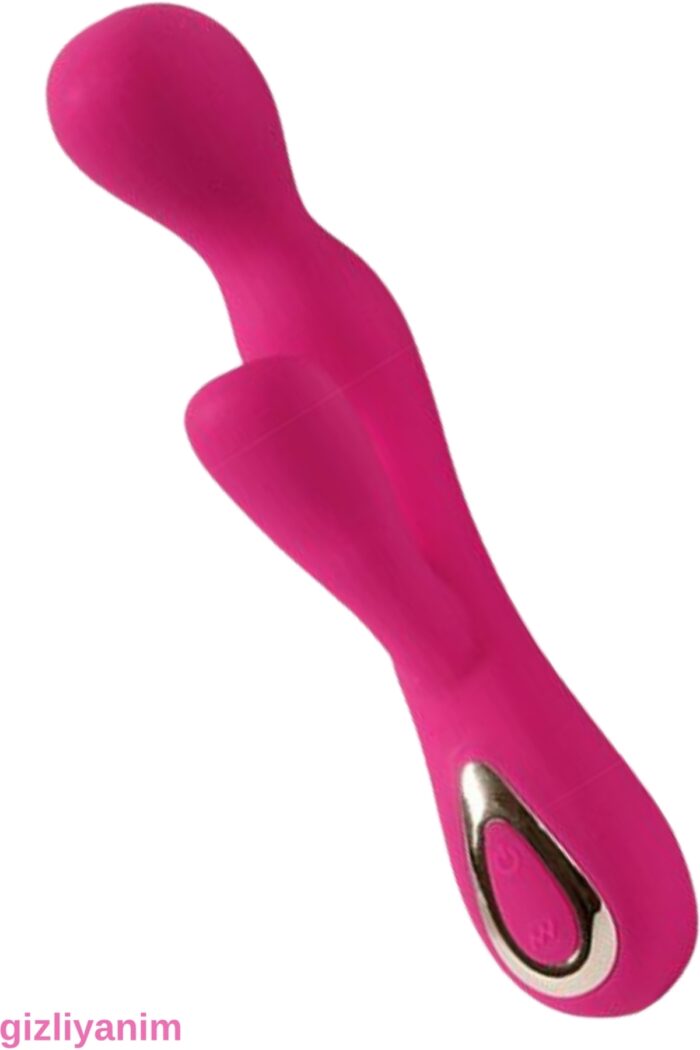 Female Vibrator's * Klitoris Uyarıcılı *19 cm Uzunluk * 30 Fonksiyonel Çift Motorlu Titreşimli *fonksyonel Açma Kapama ve Titreşim Tuşları * Waterproff Özellik* Mor renkli - Image 2