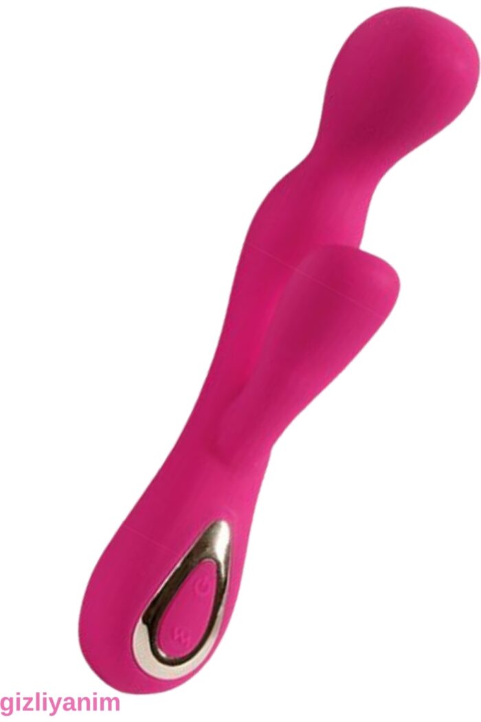 Female Vibrator's * Klitoris Uyarıcılı *19 cm Uzunluk * 30 Fonksiyonel Çift Motorlu Titreşimli *fonksyonel Açma Kapama ve Titreşim Tuşları * Waterproff Özellik* Mor renkli - Image 4