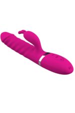 Rebecca Vıbrator * Yukarı-Aşağı Hareketli * Klitoriks Uyarıcılı Tavşan Vibratör * 23 cm Boy * 2 Motorlu * 12 Fonksiyonel Titreşim* Pembe Renkli - Image 4