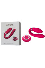 Aimee We Vibratör * Uzaktan Kumandalı * 21 cm Boy * Cilt Dostu Materyal * 10 Titreşim Mod * Isıtma Özellikli - Image 2