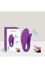 Yeni Nesil Mor Kuğu Vibratör - 12 Mod FDA Onaylı Silikonr* USB ŞARJ * ANAL-VAJİNAL KULLANIMA UYGUN * ELASTİK YAPIDA * 9 CM YÜKSEKLİK(UZUNLUK), 5,7 CM ENİNDE