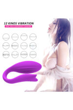 Yeni Nesil Mor Kuğu Vibratör - 12 Mod FDA Onaylı Silikonr* USB ŞARJ * ANAL-VAJİNAL KULLANIMA UYGUN * ELASTİK YAPIDA * 9 CM YÜKSEKLİK(UZUNLUK), 5,7 CM ENİNDE - Görsel 3