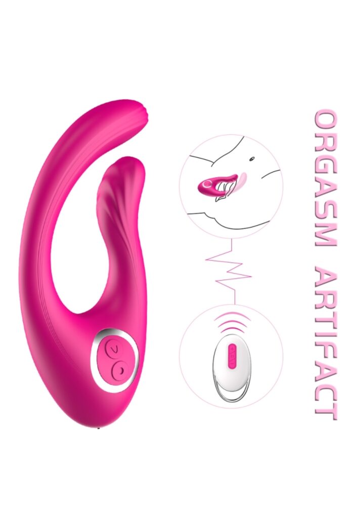Beli-B Pembe Renkli Teknolojik Vibratör * Anal-Vajinal Kullanıma Uygun * 12 cm Yükseklik(Uzunluk), * 5,5 cm Eninde * Uzaktan Kumandalı * 5 Metreye Kadar Kumandadan Yönlendirme Imkanı - Image 3