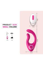 Beli-B Pembe Renkli Teknolojik Vibratör * Anal-Vajinal Kullanıma Uygun * 12 cm Yükseklik(Uzunluk), * 5,5 cm Eninde * Uzaktan Kumandalı * 5 Metreye Kadar Kumandadan Yönlendirme Imkanı - Görsel 8