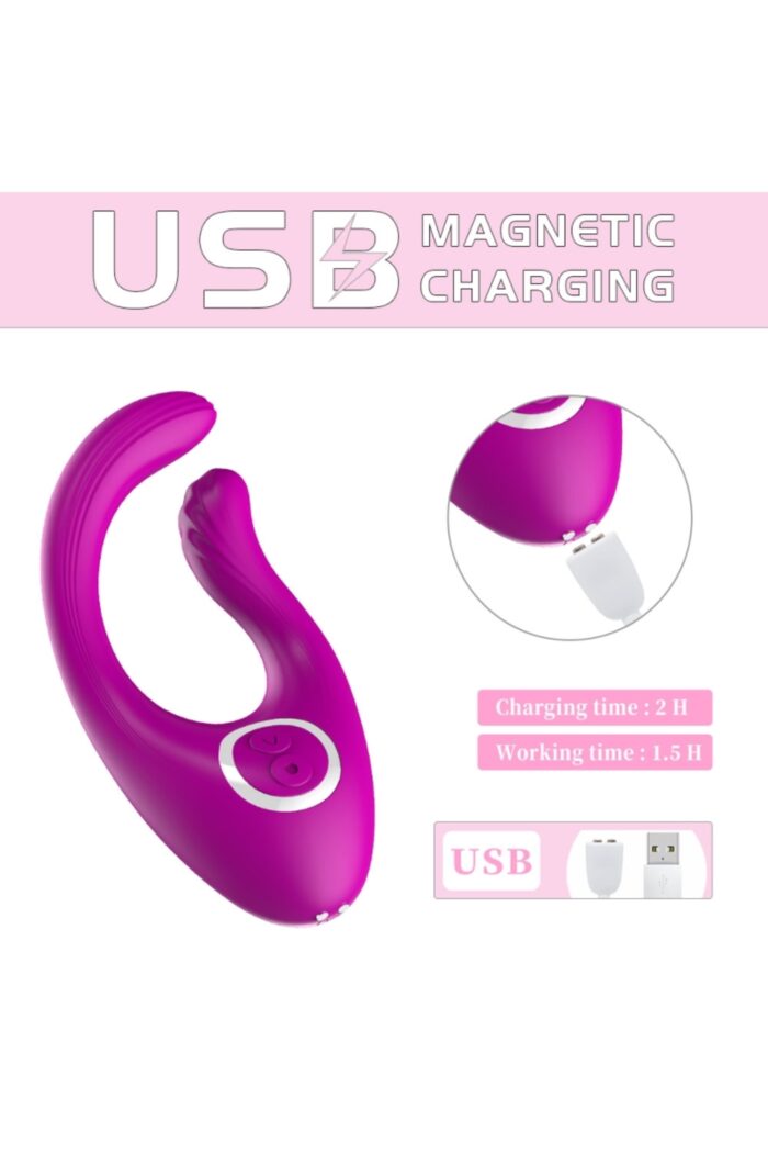 Beli-B Mor Renkli Teknolojik Vibratör * Anal-Vajinal Kullanıma Uygun * 11,5 cm Yükseklik(Uzunluk), * 5,5 cm Eninde * Uzaktan Kumandalı * 5 Metreye Kadar Kumandadan Yönlendirme Imkanı - Image 6