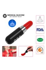 AMY RUJ ŞEKLİNDE MİNİ VİBRATÖR * VAJİNAL-ANAL KULLANIMA UYGUN* USB'den JARZ * ÜRÜN UZUNLUĞU 10 CM, 2 CM ENİNDE - Görsel 6