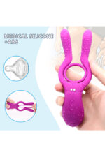 Singun B Pembe Renkli Vibratör * 12 Titreşim Modu * Güçlü Titreşim Ile Bayanı ve Erkeği Uyarır * Erkeğin Ereksiyonda Kalmasına Destek Veren Ring - Image 6