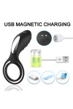 Siyah Penis Halkası Vibratör - Yüksek Frekans Titreşim - Eller Serbest - Ergonomik Tasarım* CLİTORİS UYARICILI RİNG - Görsel 5
