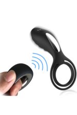 SLİPPER REMOTE SİYAH RENKLİ* CLİTORİS UYARICILI RİNG* 11 CM UZUNLUK, 5.5 CM EN* 12 EXTRA GÜÇLÜ TİTREŞİM - Görsel 5