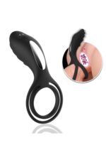 SLİPPER REMOTE SİYAH RENKLİ* CLİTORİS UYARICILI RİNG* 11 CM UZUNLUK, 5.5 CM EN* 12 EXTRA GÜÇLÜ TİTREŞİM - Görsel 6