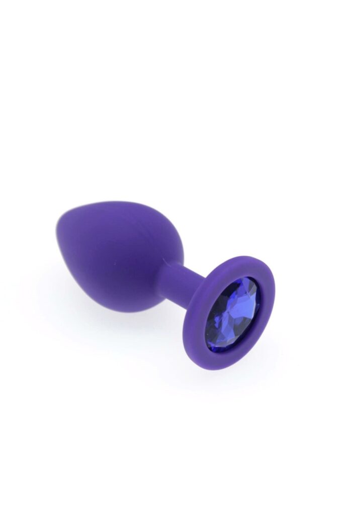 Silikon Anal Plug - Mor Renkte Konforlu ve Temizlenebilir Anal Ürün - Image 2