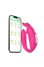 Hera App- Pembe Renkli* TELEOFON UYGULAMALI* USB JARZ * ANAL-VAJİNAL KULLANIMA UYGUN * ELASTİK YAPIDA