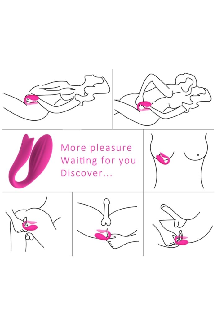 Ariel App-Pembe Renkli * Vibratör* Teleofon Uygulamalı* 12 Titreşim Modu * Müzik , Ses ve Sallamaya Duyarlı Titreşim Özelliği * Çift Motorlu Titreşim Özelliği - Görsel 7