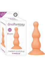 The Analfantasy Collection - BOĞUMLU YAPISI - 8.9 CM UZUNLUĞUNDA - 228 GR AĞIRLIĞINDA - VANTUZLU ANAL PLUG - Görsel 7