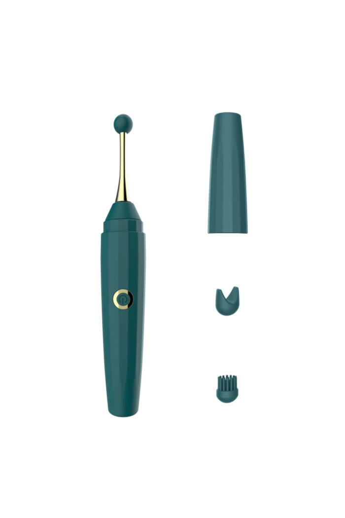 G-SPOT * 17.6CM * 2.6CM * 1.1CM ÖLÇÜLERİNDE * KUTUDAN 3 FARKLI BAŞLIK ÇIKAR/ Su Geçirmez Klitoris Uyarıcı Vibratör Rotasyonlu - Image 2