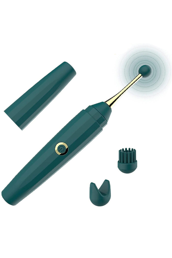 G-SPOT * 17.6CM * 2.6CM * 1.1CM ÖLÇÜLERİNDE * KUTUDAN 3 FARKLI BAŞLIK ÇIKAR/ Su Geçirmez Klitoris Uyarıcı Vibratör Rotasyonlu - Image 3