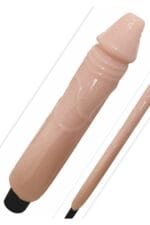 Waves Of Pleasure Vibratör /- Gerçekçi Dokuda - Titreşimli - 18 cm Boyunda - Ten Renginde Vibratör - Görsel 2