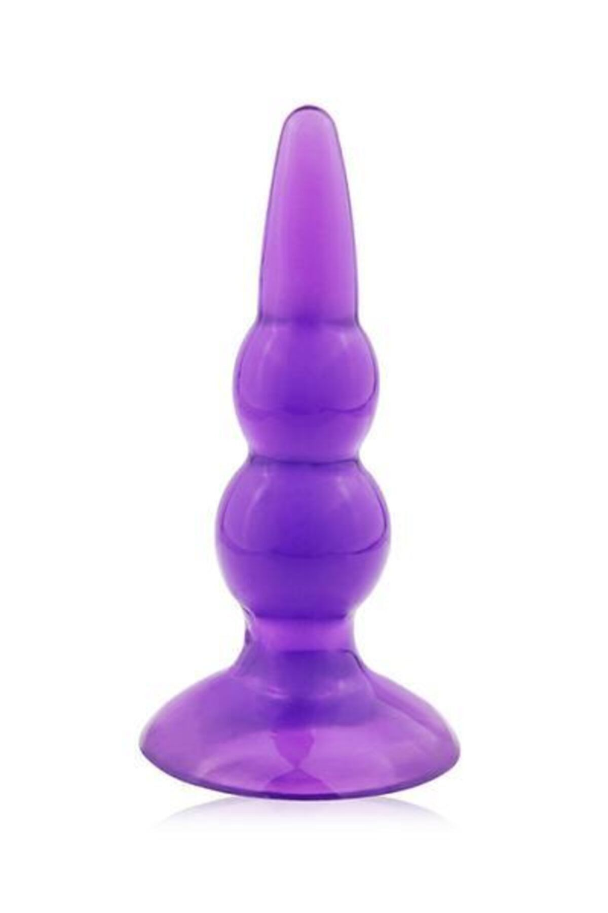 1_org_zoom-983.jpg Boğumlu Jel Dokulu 12 Cm Vantuzlu Anal Plug - Görsel 1