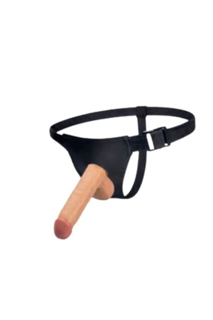 Dylan's Strap-On Dildo* 1. Sınıf Malzeme Realistik Dildo * Belden Bağlamalı * 19 cm Uzunluk - Image 2
