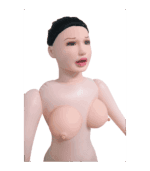 Laura sesli ve titreşimli realistik şişme Bebek 2KG - Image 2