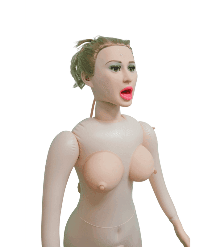 Jenny büyük boy sesli ve titreşimli realistik şişme Bebek 2KG - Görsel 3