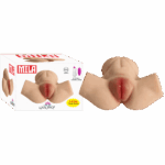 2 Girişli Mila Gerçek Ten Dokusunda Mastürbatör Titreşimli 1.6 KG