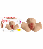 2 Girişli Mila Gerçek Ten Dokusunda Mastürbatör Titreşimli 1.6 KG