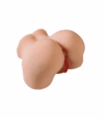 2 Girişli Yeva Gerçek Ten Dokusunda Mastürbatör Titreşimli 1.1KG - Görsel 4