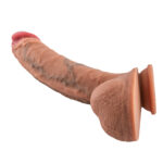 Olivia Titreşimli Realistik Dildo – %100 Silikon, Kumandalı, 29 cm Çift Katmanlı Vibratör - Görsel 4