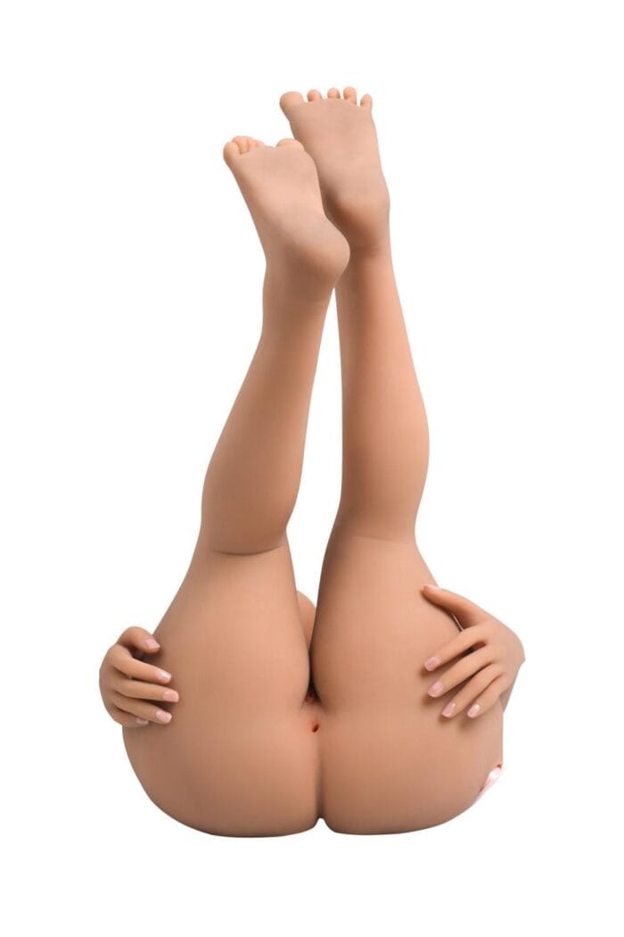 Sara Gerçek Ten Dokusunda Mastürbatör Usb Şarjlı Titreşimli Kulaklıklı 22KG - Image 3