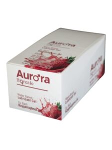 Aurora Boreale 100 Lü 5 Ml Şase Çilekli Kayganlaştırıcı - Image 2