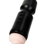 Censan Ağız Oral Mastürbator TPE Siyah 24 cm
