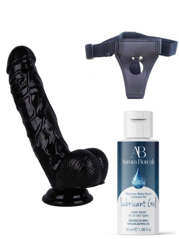 censan-belden-baglamali-kayganlastirici-set-noctis-215cm-siyah-dildo-no51-982196-1 Censan Belden Bağlamalı Kayganlaştırıcı Set Noctis 21,5cm Siyah Dildo No:51 - Görsel 1