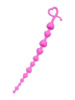 Censan Long Sweety anal Zinciri silikon pembe 34 cm 2,7 cm - Görsel 2