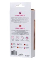 Censan Long Sweety anal Zinciri silikon pembe 34 cm 2,7 cm - Görsel 5