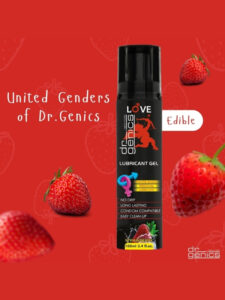 Dr Genics Lubrican Gel (Kayganlaştırıcı Jel) Çilek 100mg - Image 3