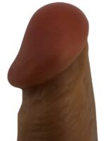 Gerçekçi Testisli Melez Dildo 18 cm - Image 5